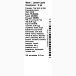 Lemon Liquid Suspension by Wave