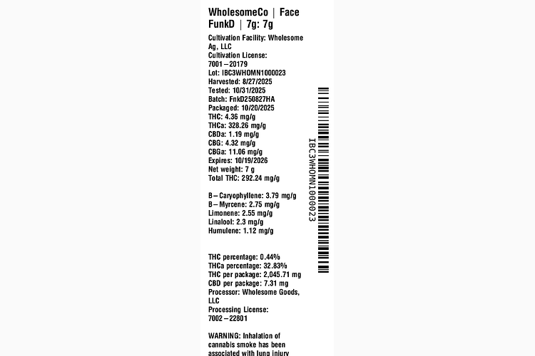 Face FunkD by WholesomeCo