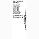 One Love Intimate Oil by Fruit of Life