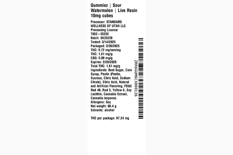 Sour Watermelon Gummy by Gummiez