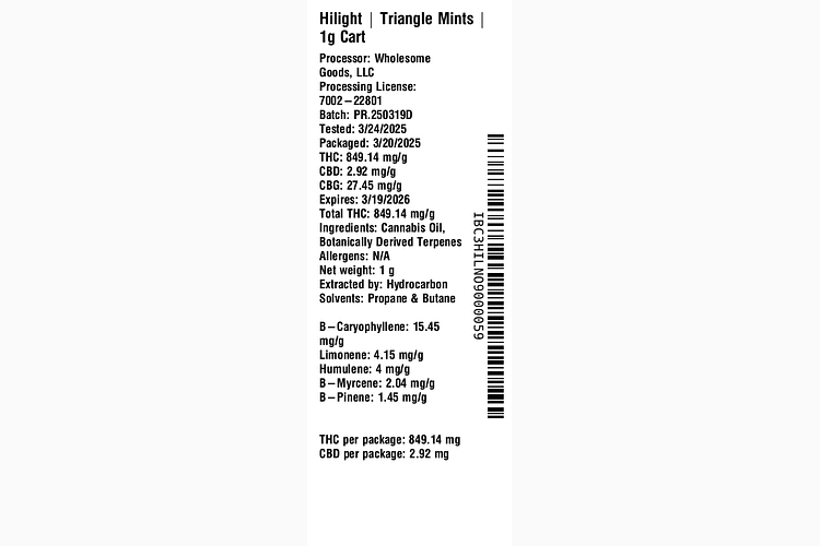 Triangle Mints by Hilight