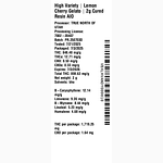 Lemon Cherry Gelato by High Variety