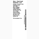 Peach Liquid Suspension by Wave