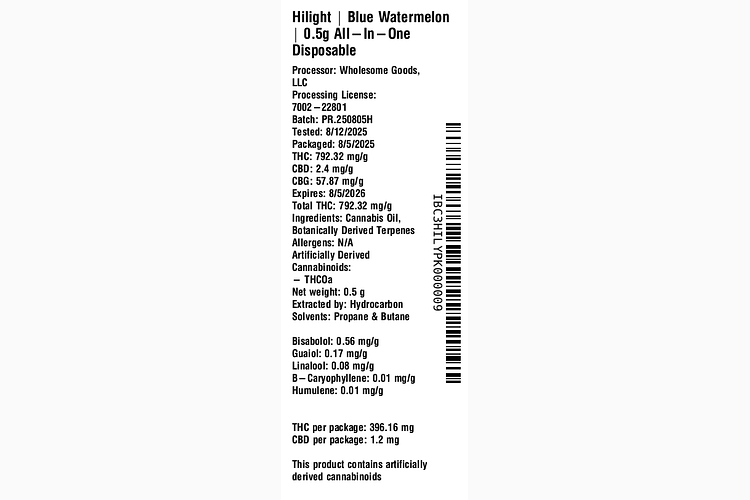 Blue Watermelon All-In-One by Hilight