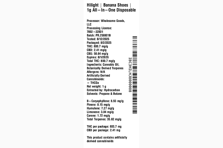 Banana Shoes All-in-One by Hilight