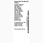 Nut Free (Olive Oil) Tincture by Boojum