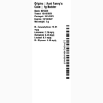 Aunt Fanny's Cake by Origins