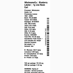 Blueberry Lobzter 1g Live Resin Cart by WholesomeCo