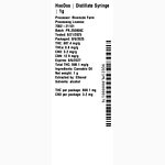 Distillate Syringe by HooDoo