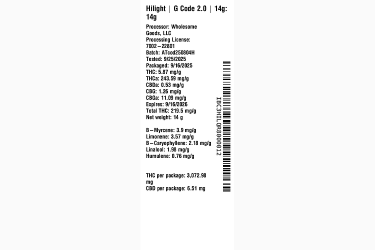 G Code 2.0 by Hilight