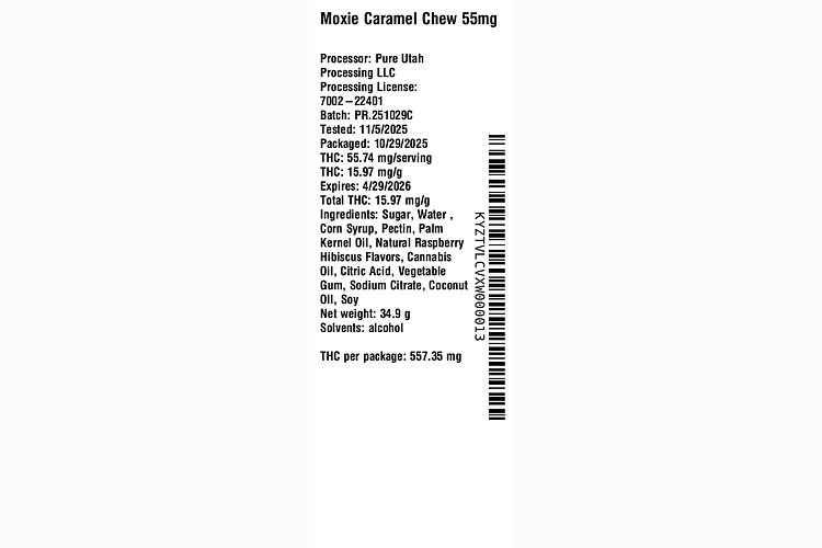 Caramel Chew by Moxie