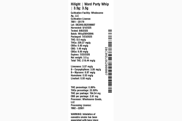 Ward Party Whip by Hilight