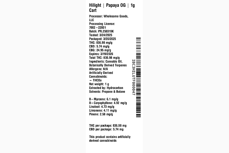 Papaya OG by Hilight