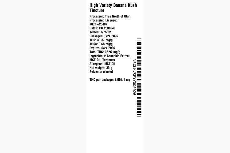 Banana Kush by High Variety