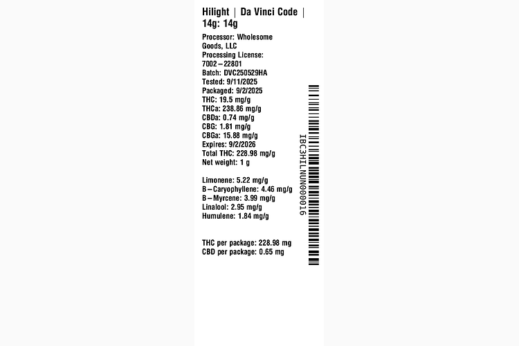 Da Vinci Code by Hilight