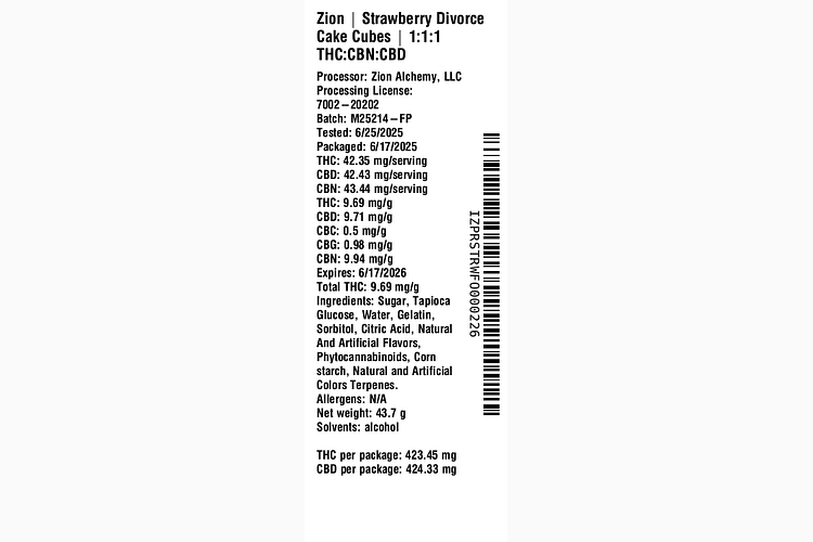 Strawberry Divorce Cake by Zion