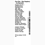 Blue Raspberry by Pure Plan