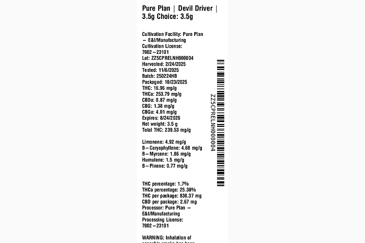 Devil Driver by Pure Plan