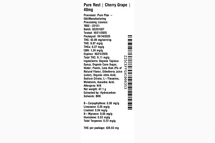 Cherry Grape by Pure Plan