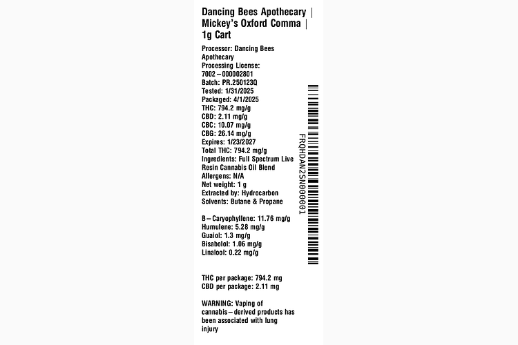 Mickey's Oxford Comma by Dancing Bees Apothecary