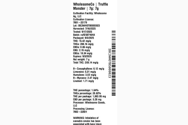 Truffle Monster by WholesomeCo