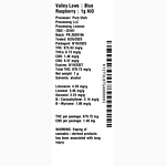 Blue Raspberry 1g Cart by Valley Lows