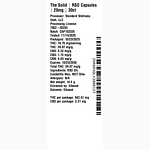 RSO 20mg by The Solid