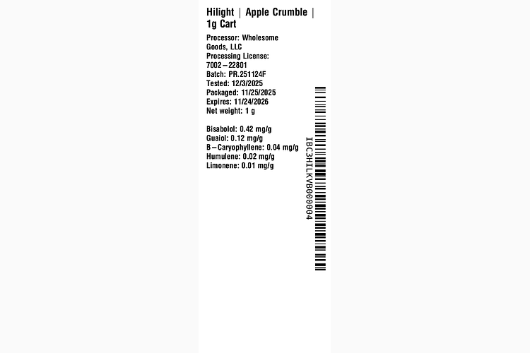 Apple Crumble by Hilight