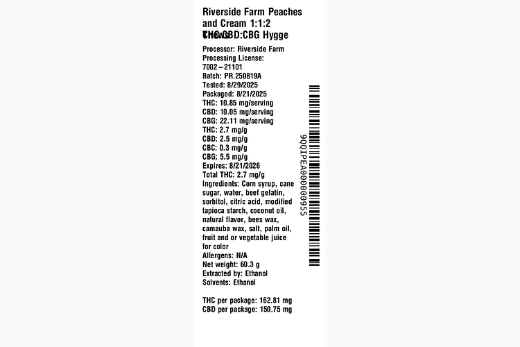 Peaches and Cream Hygge Chews by Riverside Farm