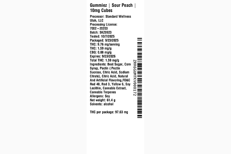 Sour Peach by Gummiez