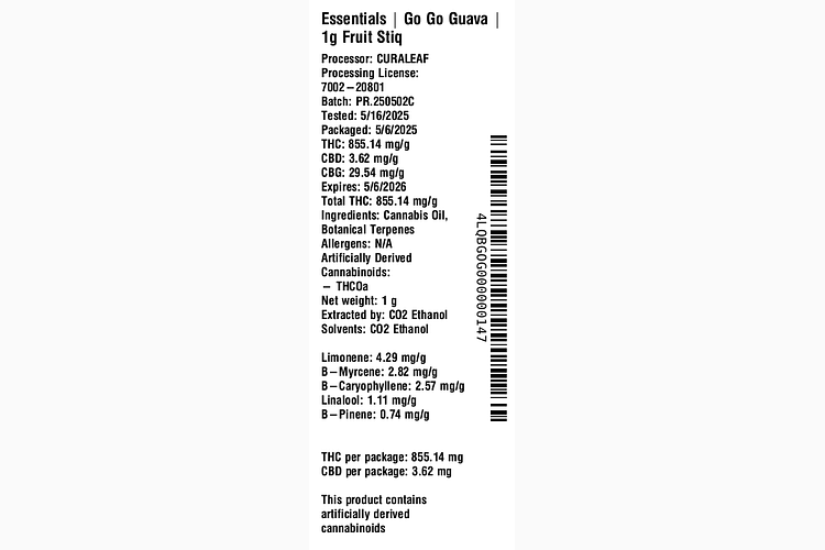 Go Go Guava Fruit Stiq by Select