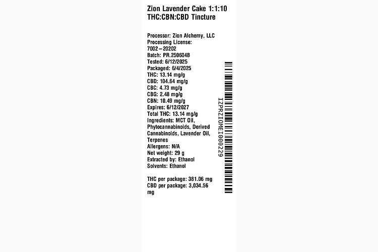 Lavender Cake by Zion