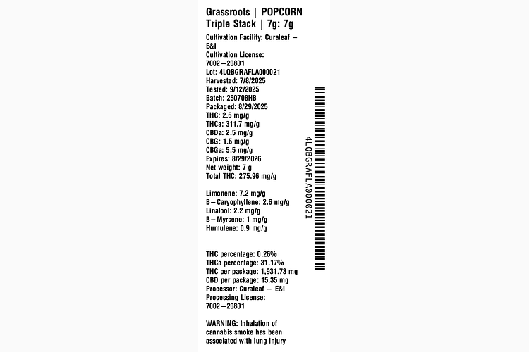 Triple Stack by Grassroots