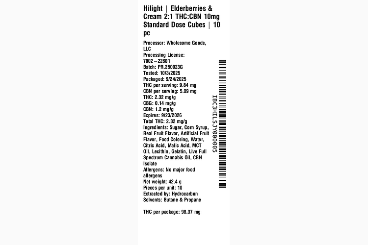 Elderberries & Cream by Hilight