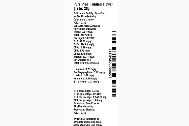 Milled Flower by Pure Plan