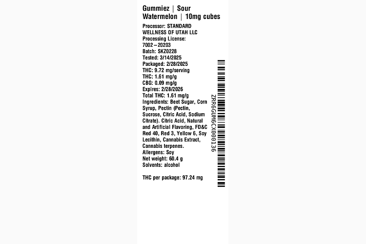 Sour Watermelon Gummy by Gummiez