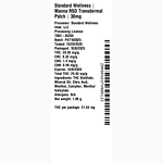 Manna RSO Transdermal Patch Single by The Standard