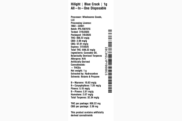 Blue Crack by Hilight