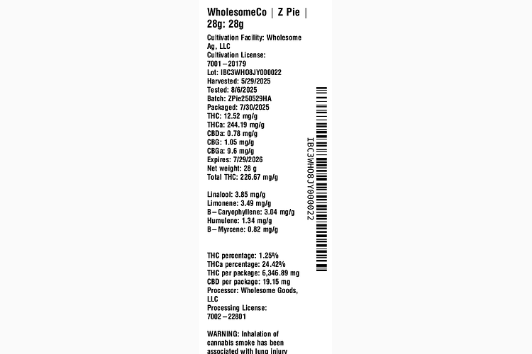 Z Pie by WholesomeCo