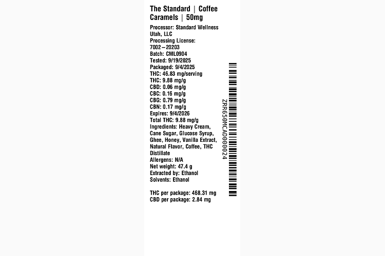 Coffee Caramels by The Standard