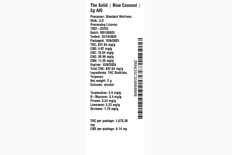 Blue Coconut by The Solid