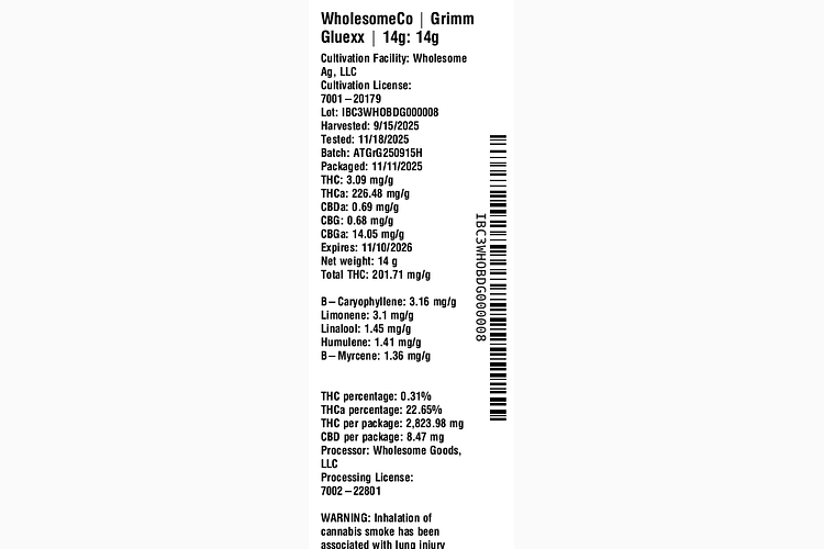 Grimm Gluexx by WholesomeCo