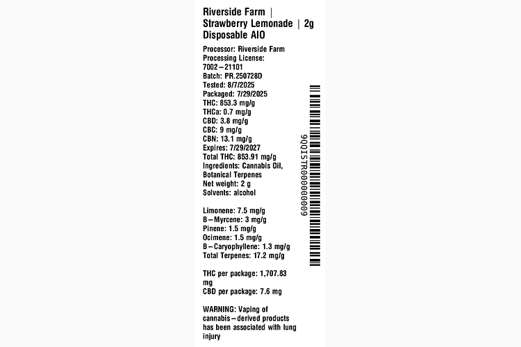 Strawberry Lemonade by Riverside Farm