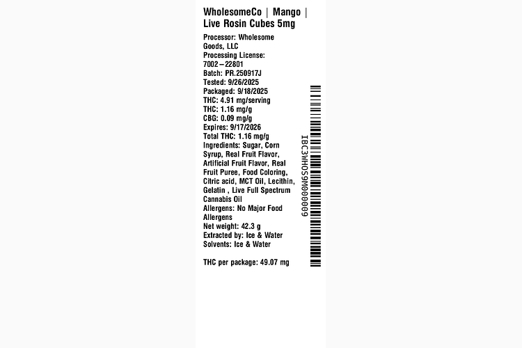 Mango by WholesomeCo