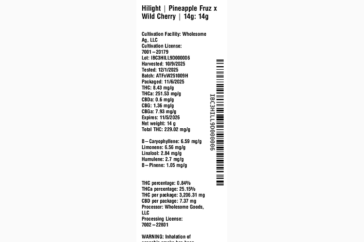 Pineapple Fruz x Wild Cherry by Hilight
