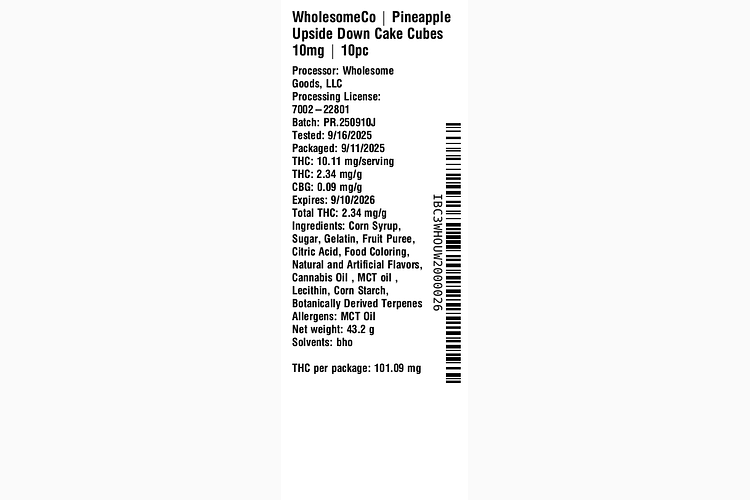 Pineapple Upside Down Cake by WholesomeCo