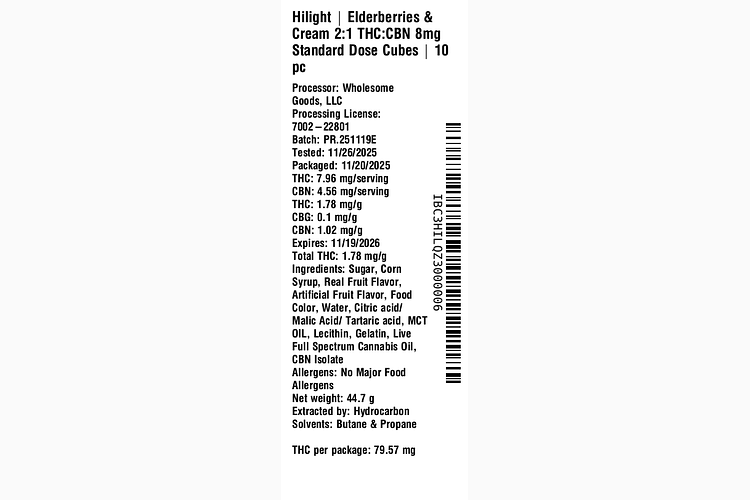 Elderberries & Cream by Hilight