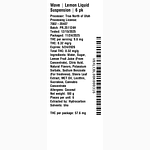 Lemon Liquid Suspension by Wave