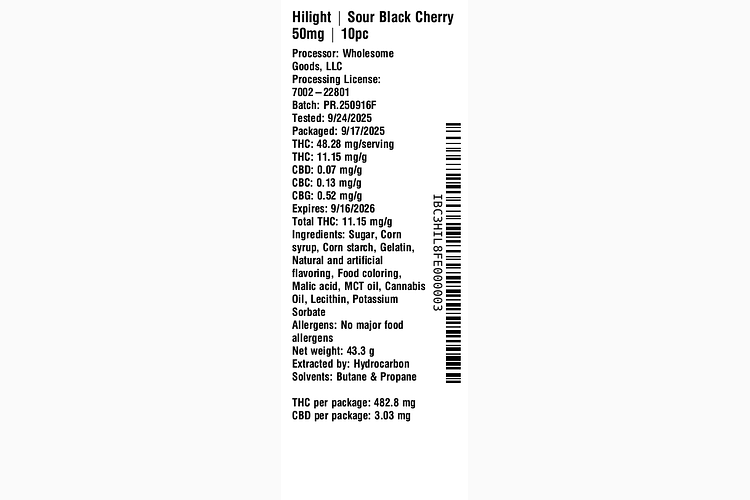 Sour Black Cherry by Hilight