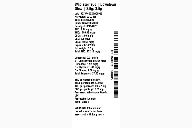 Downtown Glow by WholesomeCo